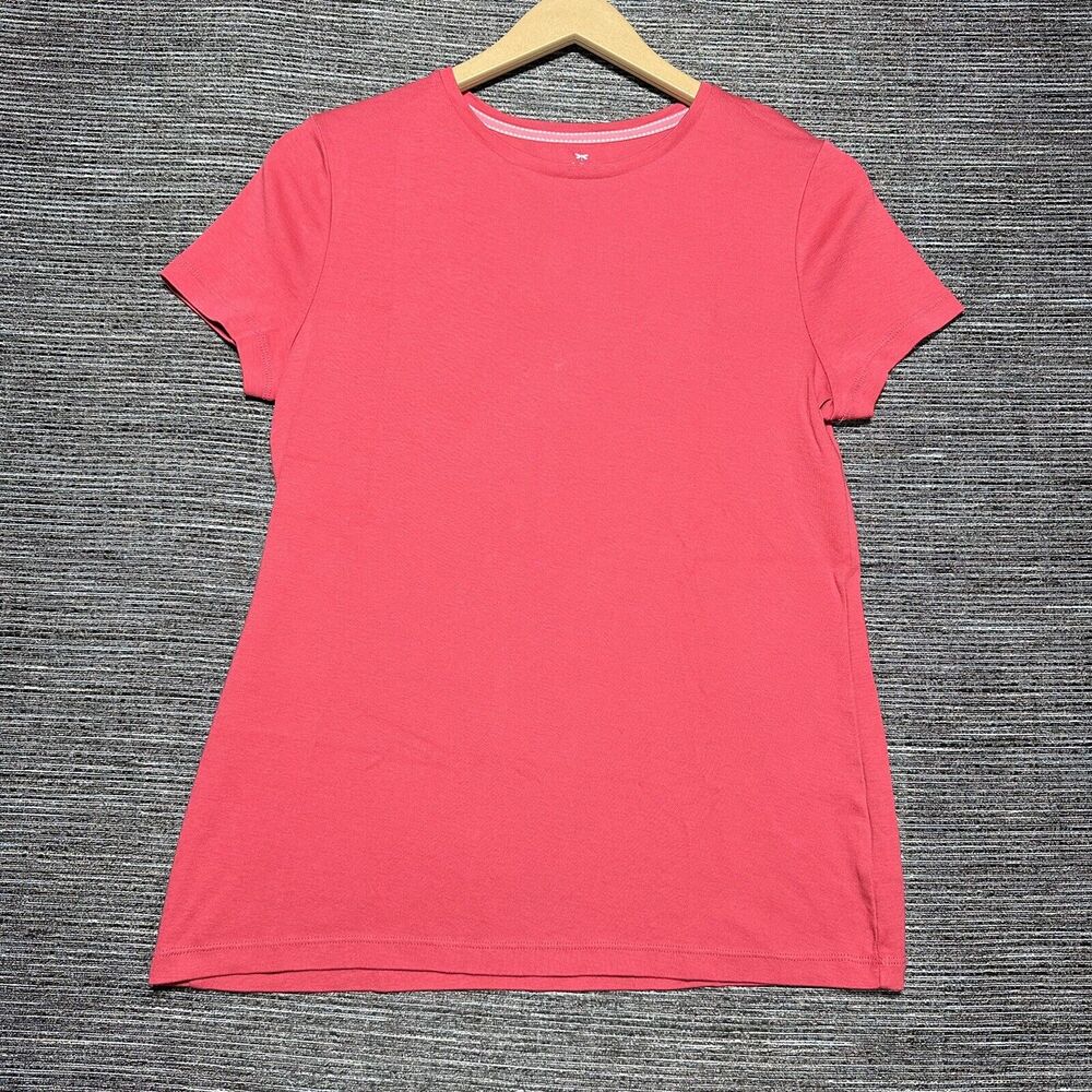 Talbots Top T Shirt Blouse Women's M Red Pink
